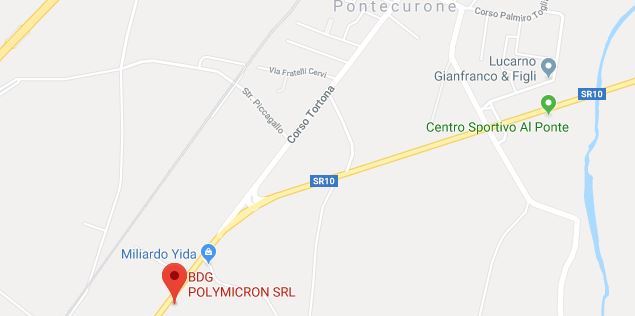 dove siamo BDG PolymicronSRL mappa